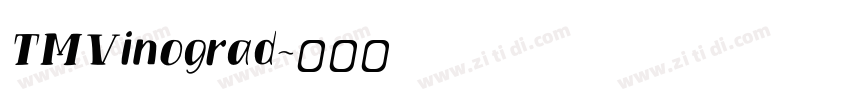TMVinograd字体转换