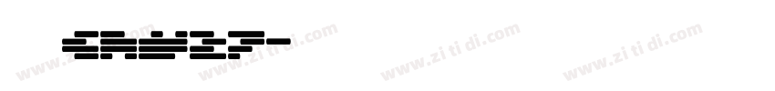 梦源CNW27字体转换