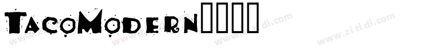 TacoModern字体转换