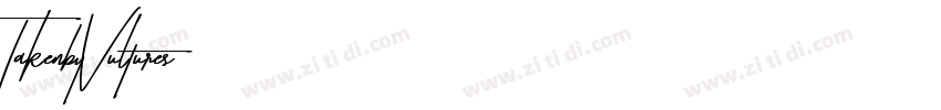 TakenbyVultures字体转换