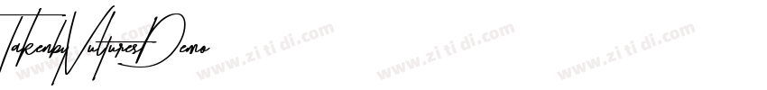 TakenbyVulturesDemo字体转换