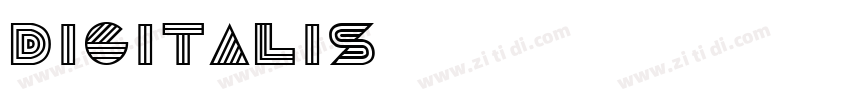Digitalis字体转换