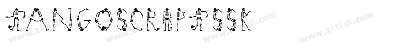tangoScriptSSK字体转换