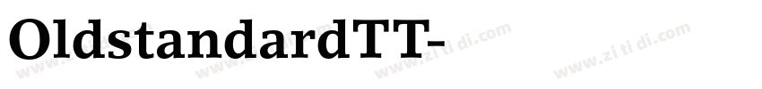 OldstandardTT字体转换