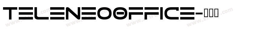 TeleNeo0ffice字体转换