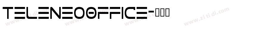 TeleNeo0ffice字体转换