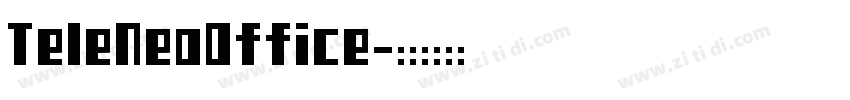TeleNeo0ffice字体转换