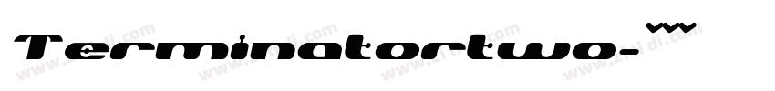 Terminatortwo字体转换