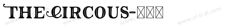 TheCircous字体转换