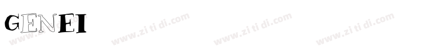 GenEI字体转换