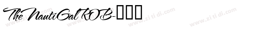 TheNautiGalROB字体转换