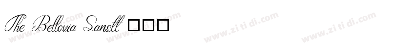 The_Bellovia_Sanstt字体转换