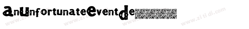 AnUnfortunateEventDe字体转换