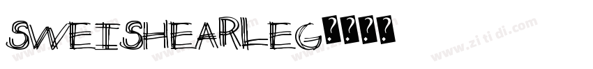 SweiShearLeg字体转换