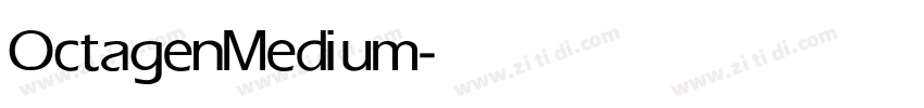 OctagenMedium字体转换