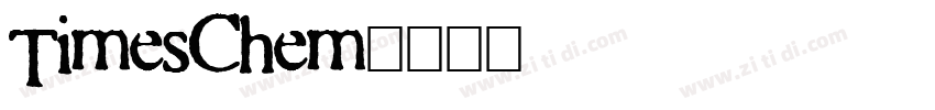 TimesChem字体转换