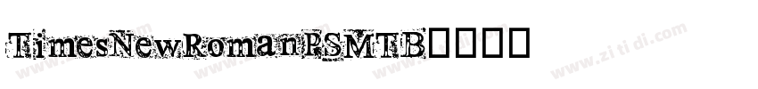 TimesNewRomanPSMTB字体转换
