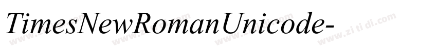 TimesNewRomanUnicode字体转换 TimesNewRomanUnicode字体转换