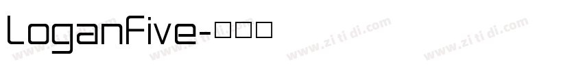 LoganFive字体转换