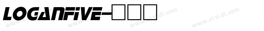 LoganFive字体转换