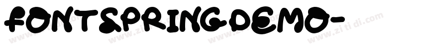 fontspringdemo字体转换