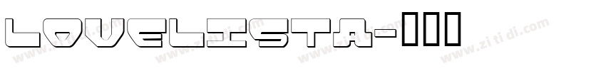 Lovelista字体转换