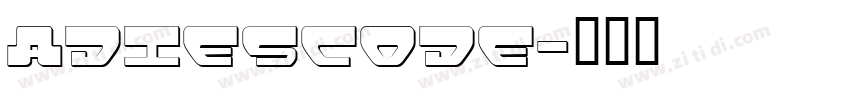 adiescode字体转换