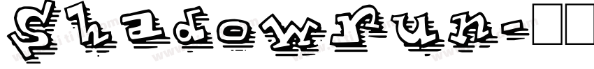 Shadowrun字体转换