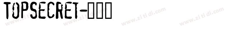 TopSecret字体转换