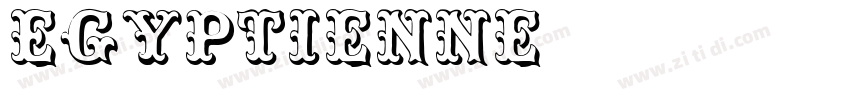 Egyptienne字体转换
