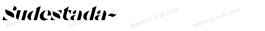 Sudestada字体转换