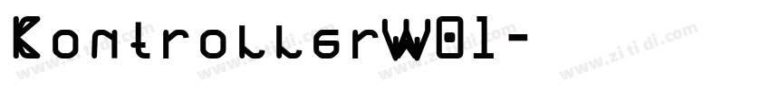 ControllerW01字体转换