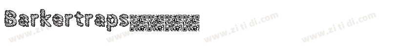 Barkertraps字体转换