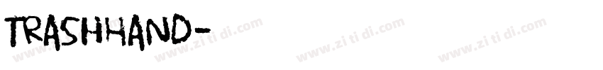 TrashHand字体转换