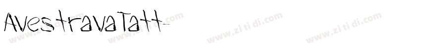 AvestravaTatt字体转换