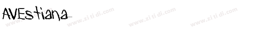 AVEstiana字体转换