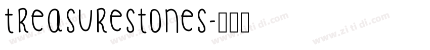 TreasureStones字体转换