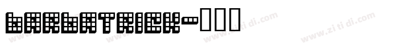 barbatrick字体转换