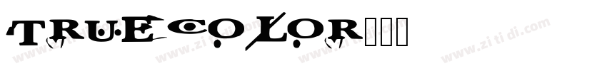 truecolor字体转换