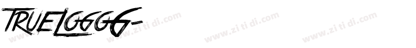 trueLogoG字体转换