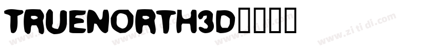 TrueNorth3D字体转换