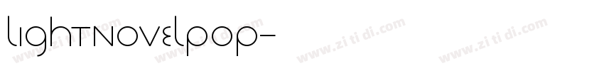 LightNovelPOP字体转换