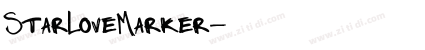 StarLoveMarker字体转换