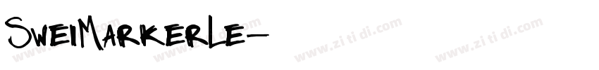 SweiMarkerLe字体转换