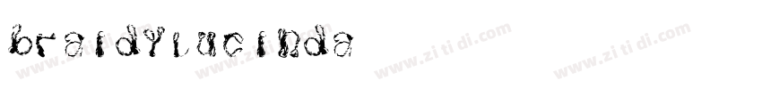 BraidyLucinda字体转换
