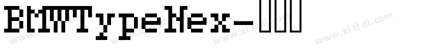 BMWTypeNex字体转换
