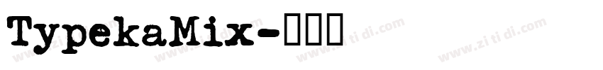 TypekaMix字体转换