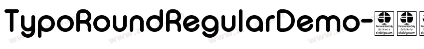 TypoRoundRegularDemo字体转换