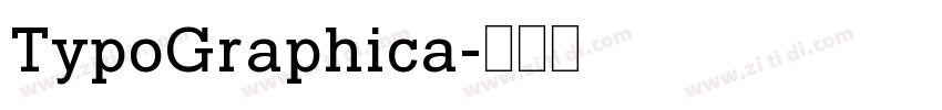 TypoGraphica字体转换