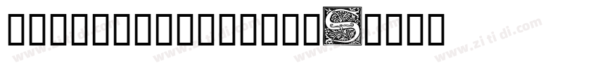 woodcuttedcapsFS字体转换